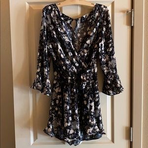 Free People shorts jumpsuit